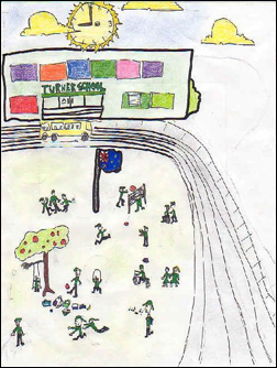 Turner School students art work